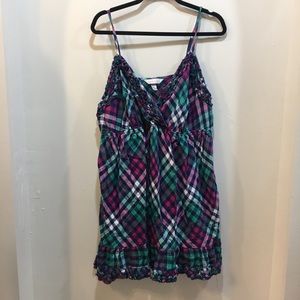 Cacique Plaid Sleep Chemise